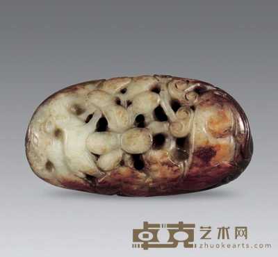 金元 春水秋山珮 长7cm